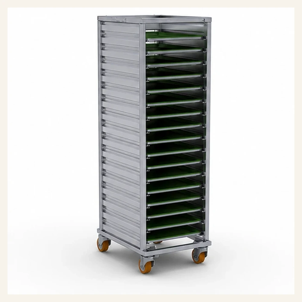 59x80 cm Kapalı Sistem Tava Arabası – Galvaniz