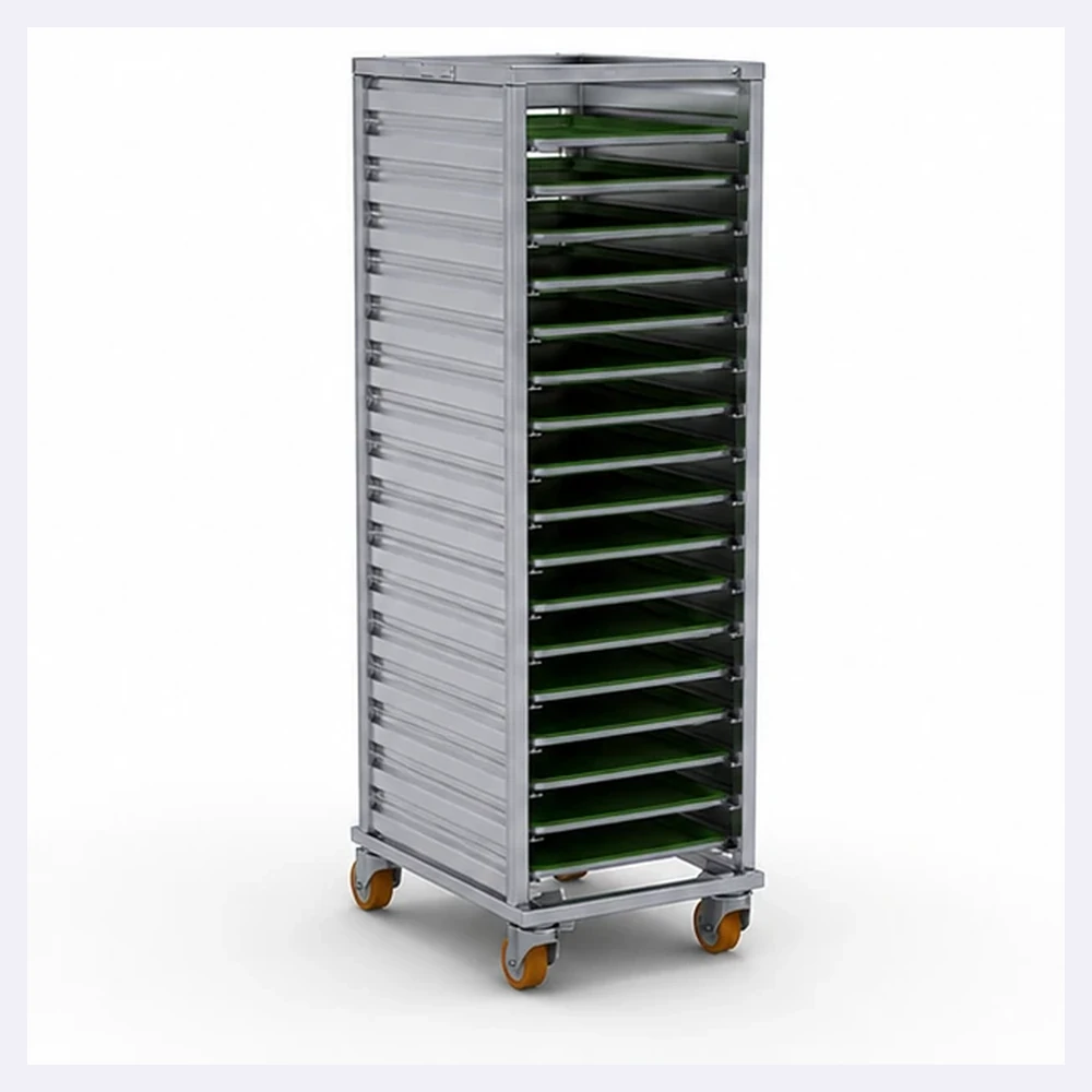74x98 cm Kapalı Sistem Tava Arabası – Galvaniz