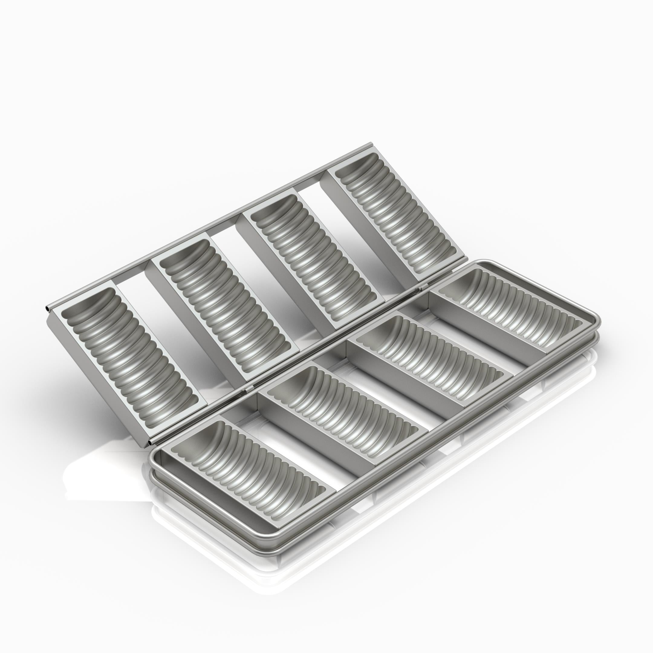 9x4x22 cm Rulo Tost Ekmek Tavası